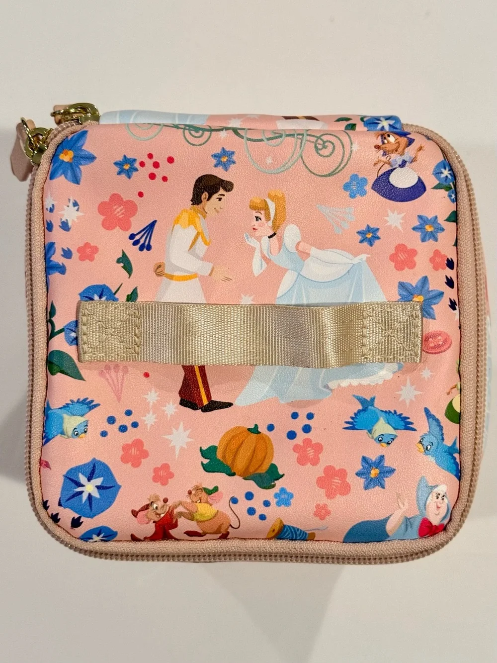 New Petunia Pickle Bottom Baby Bottle Cooler Bag Cinderella Pink Pixel Plus